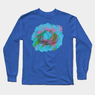 Easter egg paint Long Sleeve T-Shirt